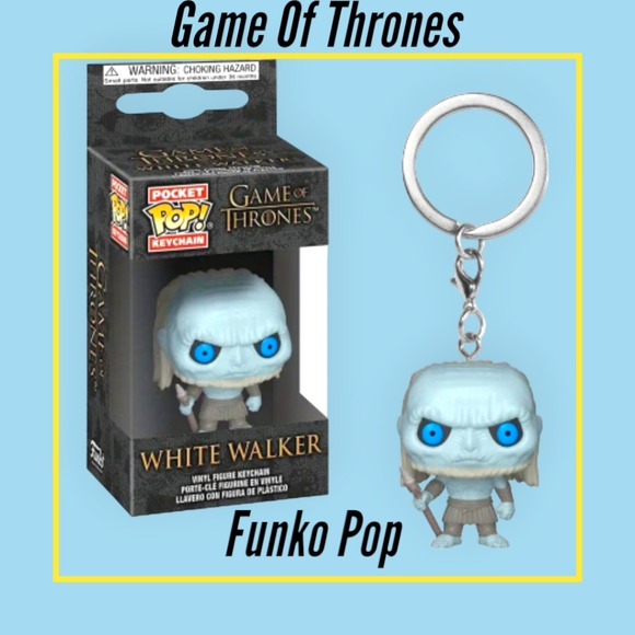 NWT!! FUNKO POP!! Popular Keychain The White Walker From the Game Of Thrones!! - Picture 6 of 11